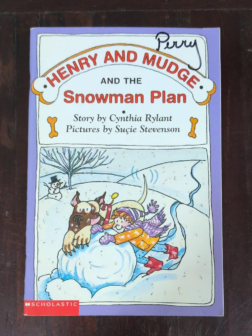 Scholastic Cynthia Rylant Henry & Mudge Early Chapter Fictional Book Lot of 5